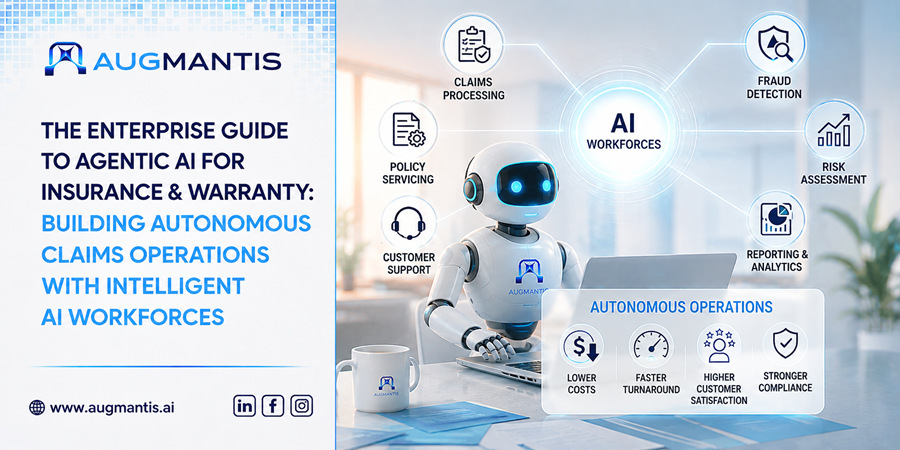 The Enterprise Guide to Agentic AI for Insurance & Warranty: Building Autonomous Claims Operations with Intelligent AI Workforces